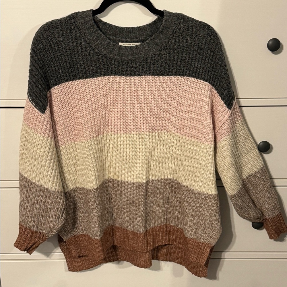 American eagle striped sweater